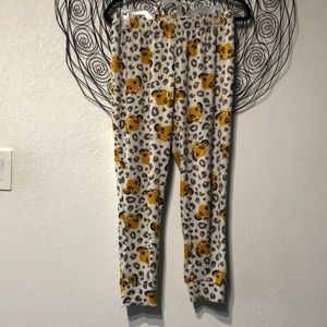 SOLD !!! Disney Simba pajama pants